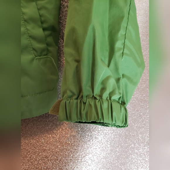 Giordana Junior Windbreaker - Size 3-4 Years Green Hooded - Picture 3 of 7